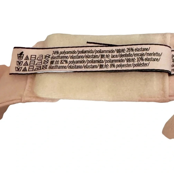 Victoria Secret Lined Demi Body By Victoria Bra 32DD Underwire Lace Overlay - Picture 8 of 8